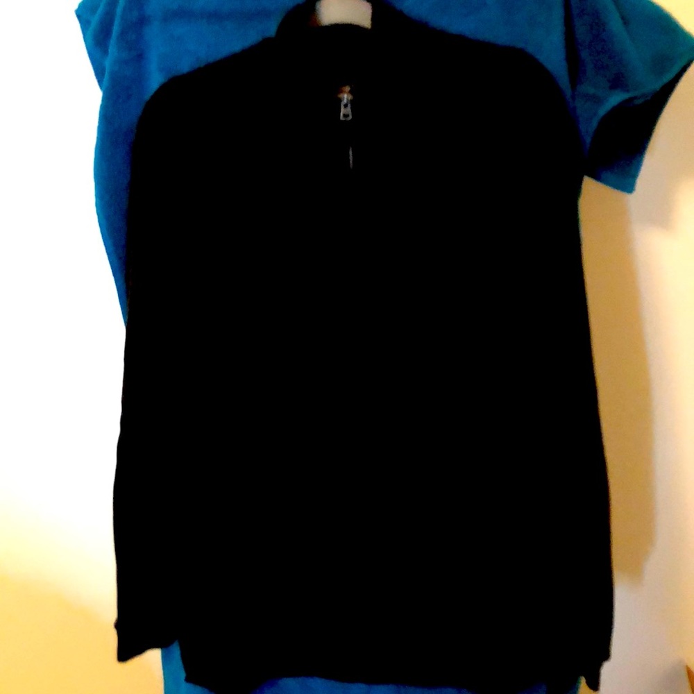 Gap black half zip sweater.